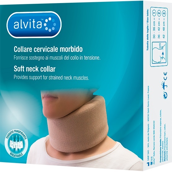 COLLARE CERVICALE ALVITA MORBIDO 3 - farmascienza.it