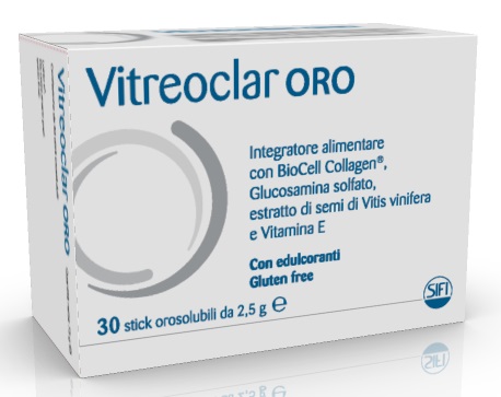 VITREOCLAR ORO 30 BUSTINE OROSOLUBILI DA 2,5 G - farmascienza.it