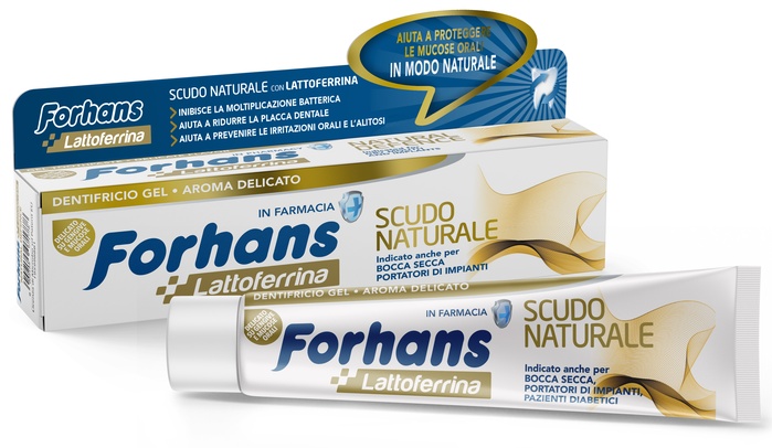 FORHANS DENTIFRICIO SCUDO NATURALE 75 ML - farmascienza.it