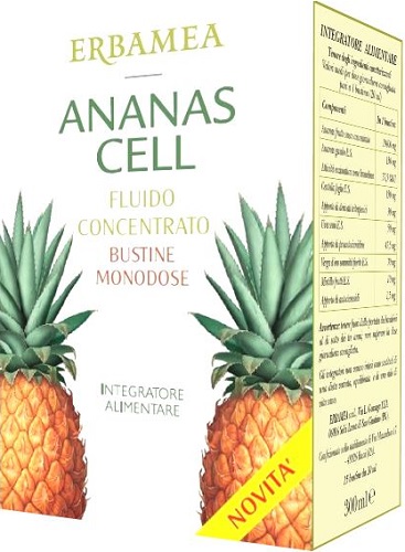ANANAS CELL FLUIDO CONCENTRATO 15 BUSTINE 20 ML - farmascienza.it
