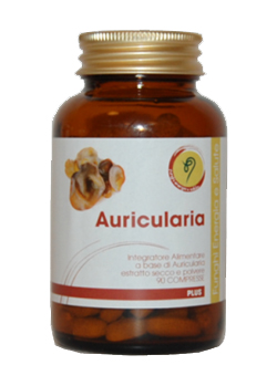 AURICULARIA LINEA PLUS 90 COMPRESSE 81 G - farmascienza.it