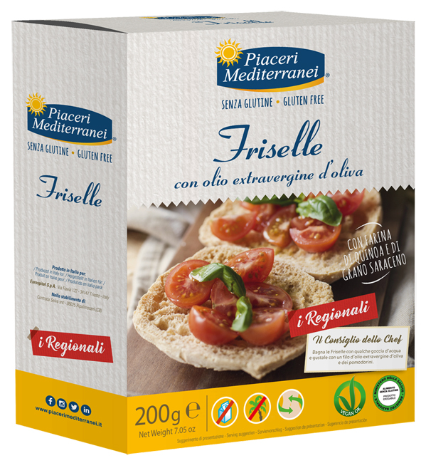 PIACERI MEDITERRANEI FRISELLE 200 G - farmascienza.it