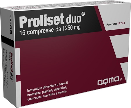 PROLISET DUO 15 COMPRESSE - farmascienza.it