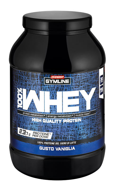 GYMLINE 100% WHEY CONCENTRATE VANIGLIA 900 G - farmascienza.it