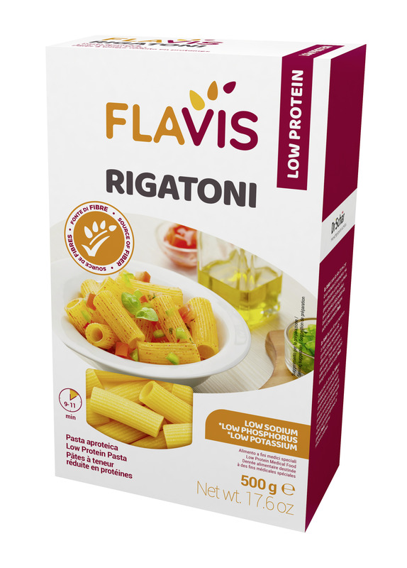 FLAVIS RIGATONI APROTEICI 500 G - farmascienza.it