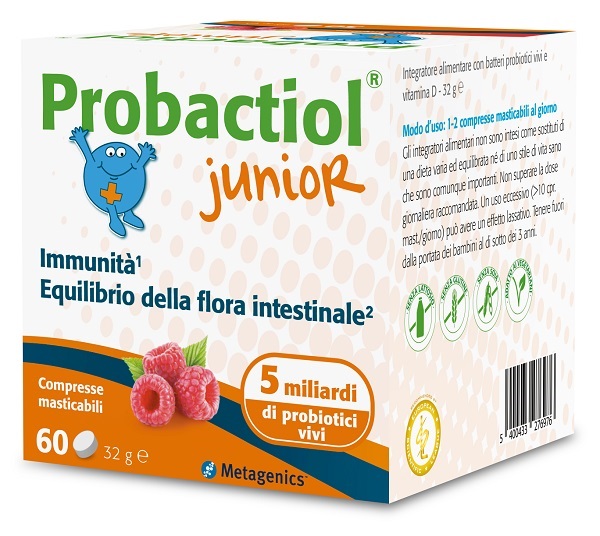 PROBACTIOL JUNIOR 60 COMPRESSE MASTICABILI NEW - farmascienza.it