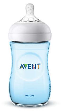 AVENT BIBERON NATURAL PP 330ML AZZURRO SINGLE PACK - farmascienza.it