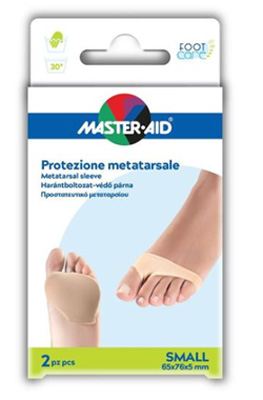 PROTEZIONE MASTER-AID PER METATARSO IN TESSUTO ELASTICO E GEL S 1 PAIO - farmascienza.it
