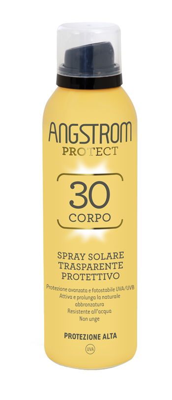 ANGSTROM PROTECT 30 CORPO SPRAY SOLARE TRASPARENTE 150 ML - farmascienza.it
