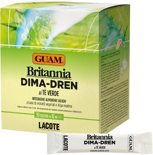 GUAM BRITANNIA DIMA DREN 30 BUSTINE DA 12 ML - farmascienza.it