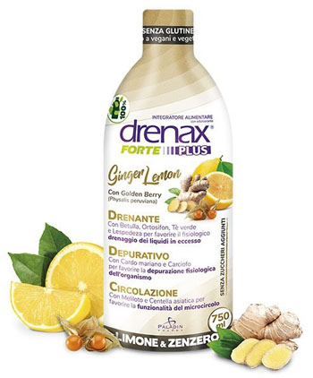 DRENAX FORTE PLUS GINGER LEMON 750 ML - farmascienza.it