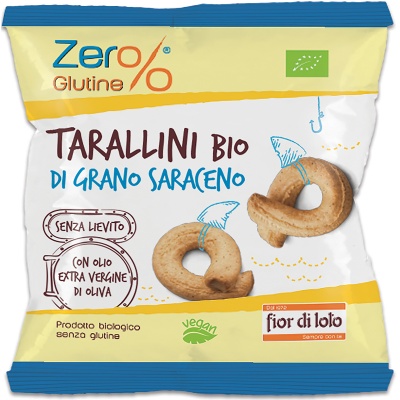 ZER% GLUTINE TARALLINI DI GRANO SARACENO 30 G - farmascienza.it