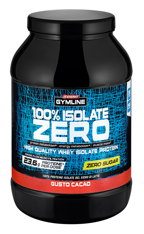 GYMLINE 100% WHEY ISO ZERO CACAO 900 G - farmascienza.it