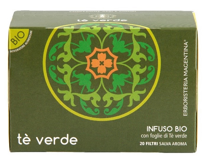 TE' VERDE INFUSOBIO 20 FILTRI 30 G - farmascienza.it