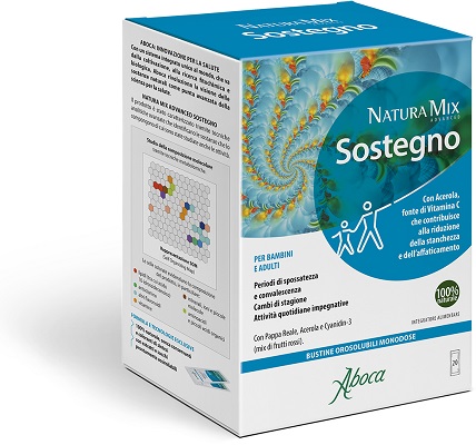 NATURA MIX ADVANCED SOSTEGNO OROSOLUBILE 20 BUSTINE - farmascienza.it