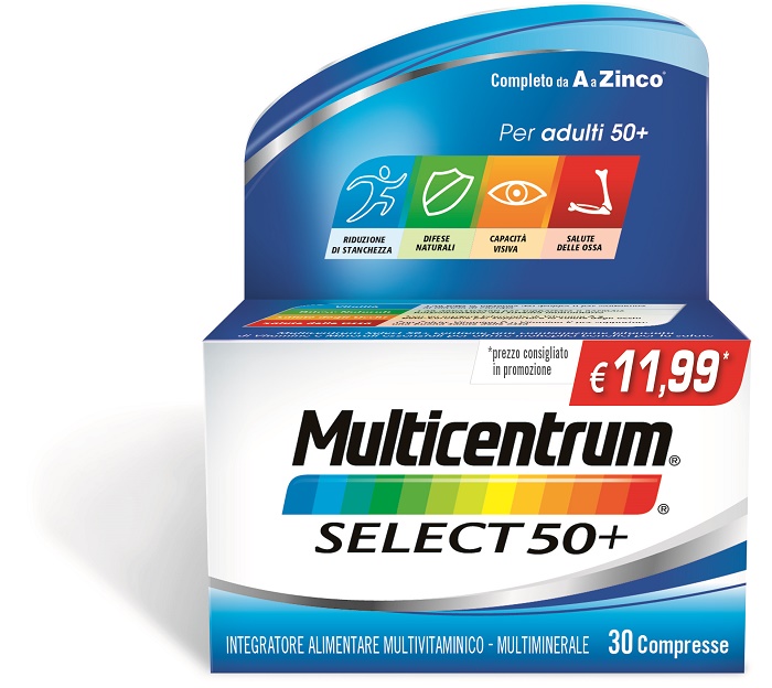 MULTICENTRUM SELECT 30 COMPRESSE PROMO - farmascienza.it