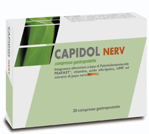CAPIDOL NERV 20 COMPRESSE GASTROPROTETTE - farmascienza.it
