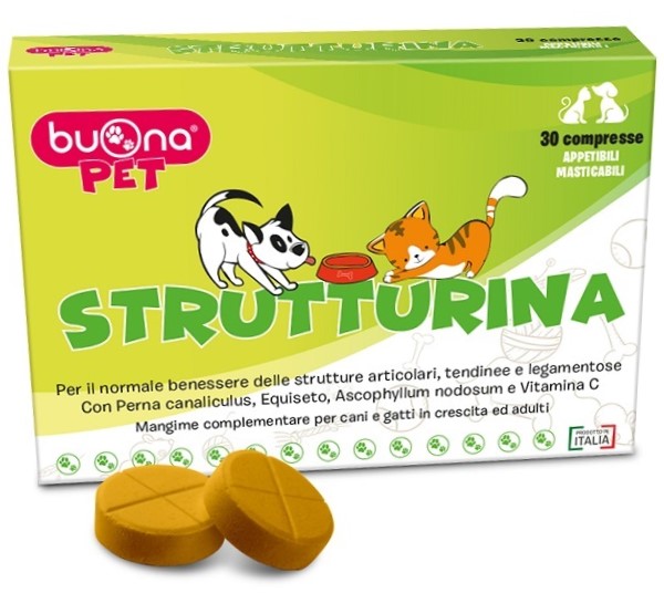 BUONAPET STRUTTURINA 30 COMPRESSE - farmascienza.it