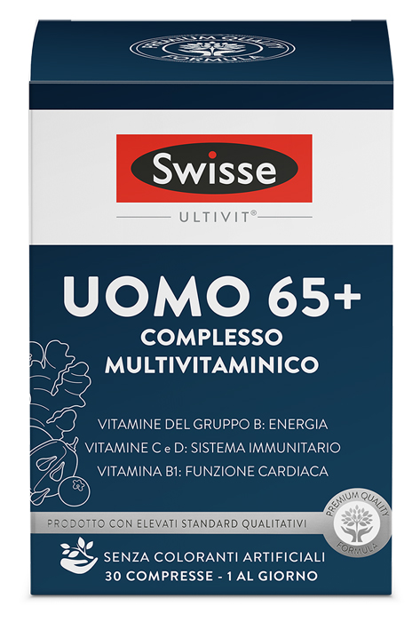 SWISSE UOMO 65+ COMPLESSO MULTIVITAMINICO 30 COMPRESSE - farmascienza.it