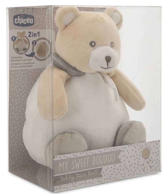 CHICCO MY SWEET DOUDOU TEDDY BEAR BALL 0M+ - farmascienza.it
