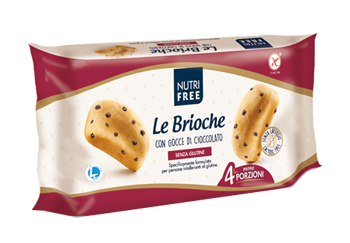 NUTRIFREE LE BRIOCHE GOCCE DI CIOCCOLATO 200 G - farmascienza.it
