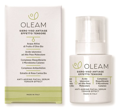 OLEAM SIERO VISO ANTIAGE EFFETTO TENSORE 30 ML - farmascienza.it