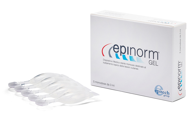 EPINORM GEL TRATTAMENTO LESIONI CUTANEE DA EPISIOTOMIA 5 MONODOSE 3 ML - farmascienza.it