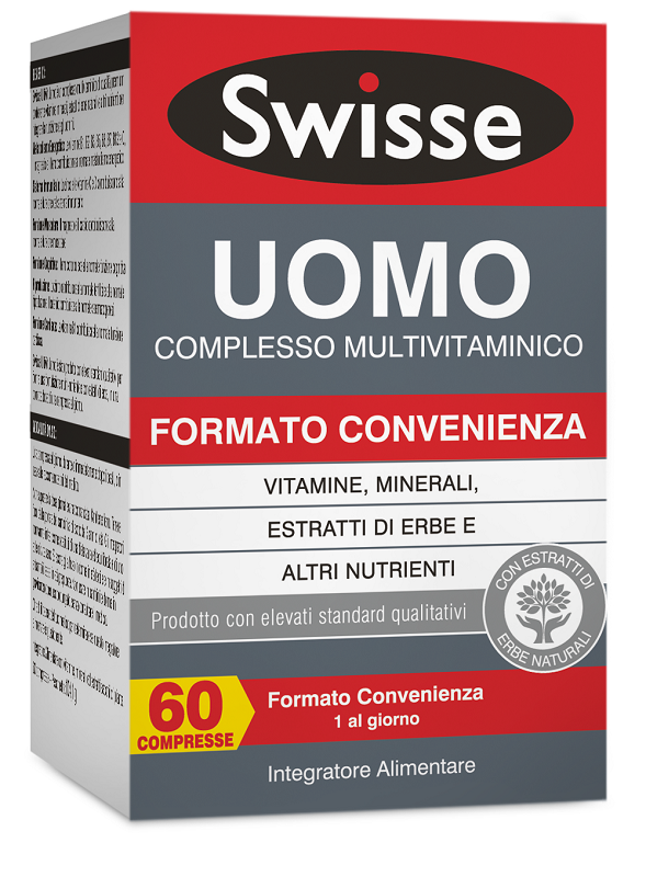 SWISSE UOMO MULTIVITAMINICO 60 COMPRESSE - farmascienza.it