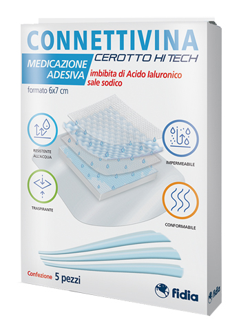 CEROTTO CONNETTIVINA HITECH 6 X 7 CM 5 PEZZI - farmascienza.it