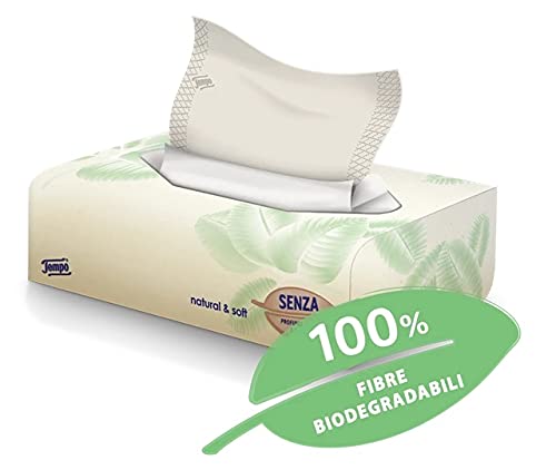 TEMPO BOX FAZZOLETTI NATURAL&SOFT 70 PEZZI - farmascienza.it