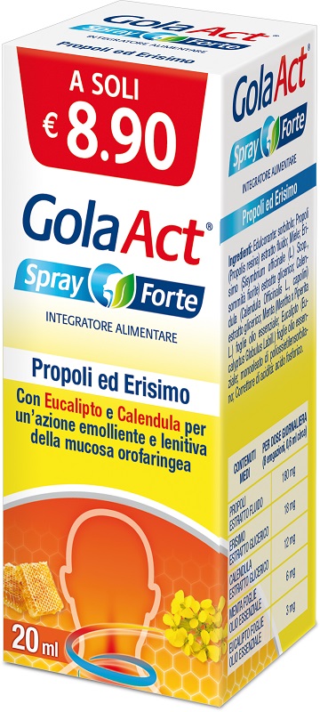 GOLA ACT SPRAY FORTE 20 ML - farmascienza.it