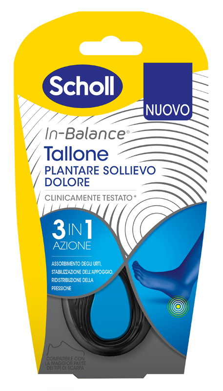 SCHOLL PLANTARE TALLONE S 2 PEZZI - farmascienza.it