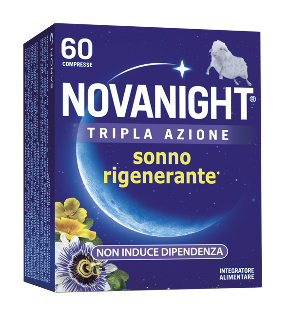NOVANIGHT TRIPLA AZIONE SONNO RIGENERANTE 60 COMPRESSE - farmascienza.it