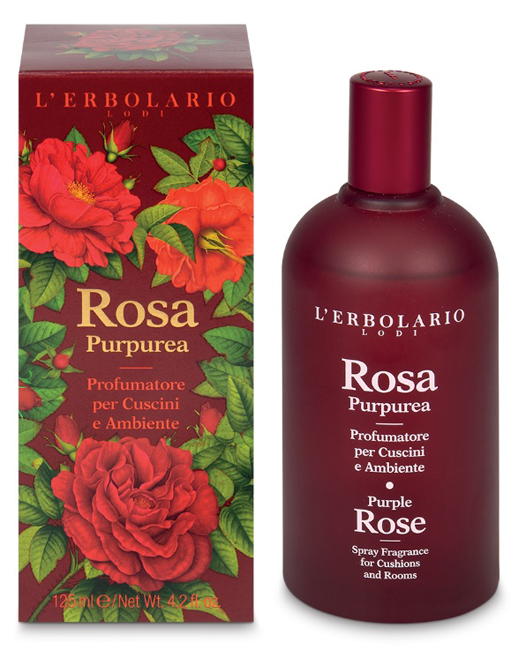 ROSA PURPUREA PROFUMATORE PER CUSCINI & AMBIENTE 125 ML - farmascienza.it