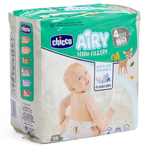 CHICCO PANNOLINI MAXI 19X6 - farmascienza.it