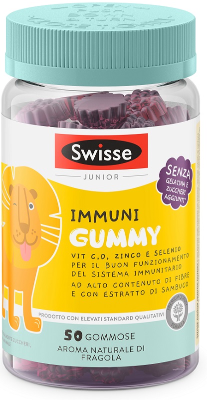 SWISSE JUNIOR IMMUNI GUMMY 50 PASTIGLIE GOMMOSE - farmascienza.it