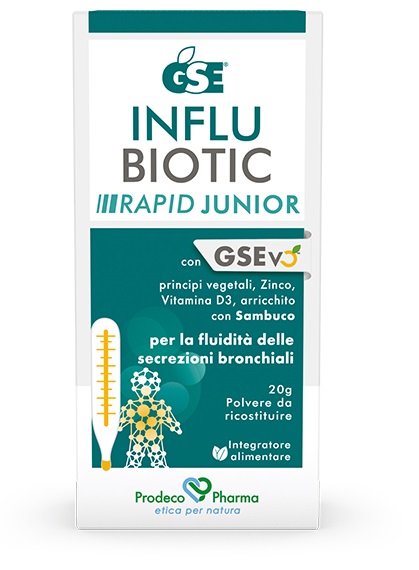 GSE INFLUBIOTIC RAPID JUNIOR 20 G - farmascienza.it