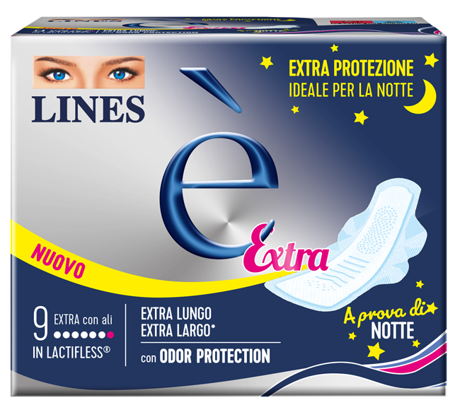 LINES E' EXTRA CARRY PACK 9 PEZZI - farmascienza.it