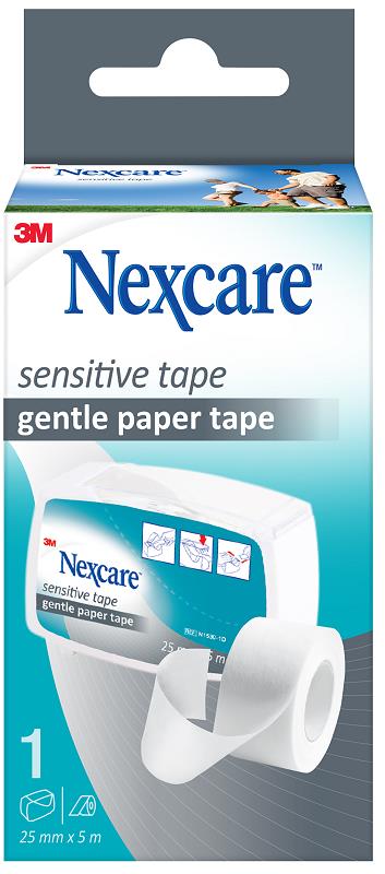 CEROTTO SU ROCCHETTO NEXCARE SENSITIVE TAPE 2,5X500CM NO DISPENSER - farmascienza.it