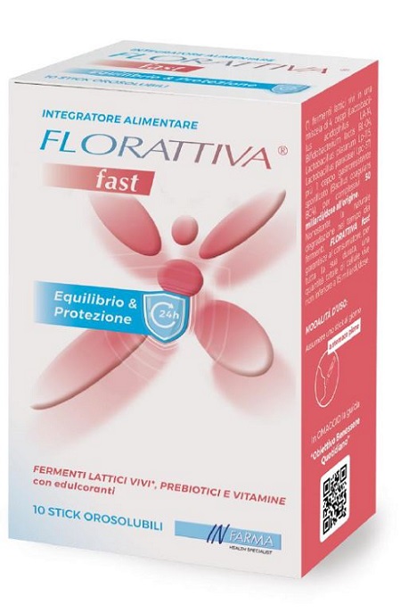 FLORATTIVA FAST 10 STICK OROSOLUBILI - farmascienza.it