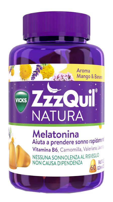 ZZZQUIL NATURA MANGO & BANANA 60 PASTIGLIE GOMMOSE - farmascienza.it