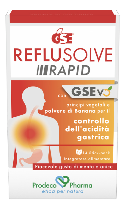 GSE REFLUSOLVE RAPID 14 STICK PACK - farmascienza.it
