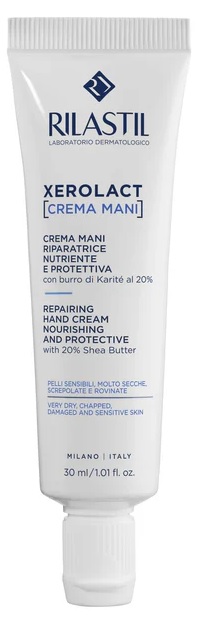 RILASTIL XEROLACT CREMA MANI NUTRIENTE E PROTETTIVA NUOVA FORMULA 30 ML - farmascienza.it