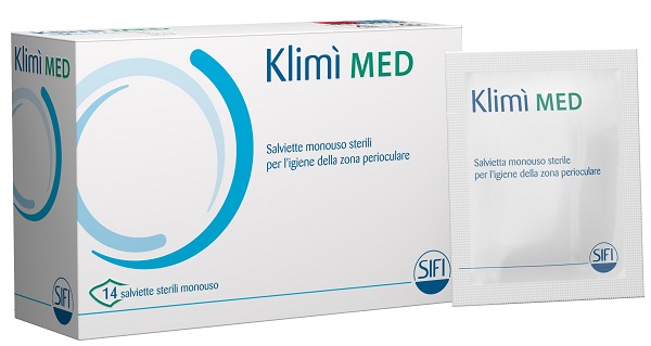 KLIMI' MED DETERGENTE PERIOCULARE 14 SALVIETTINE STERILI MONOUSO - farmascienza.it