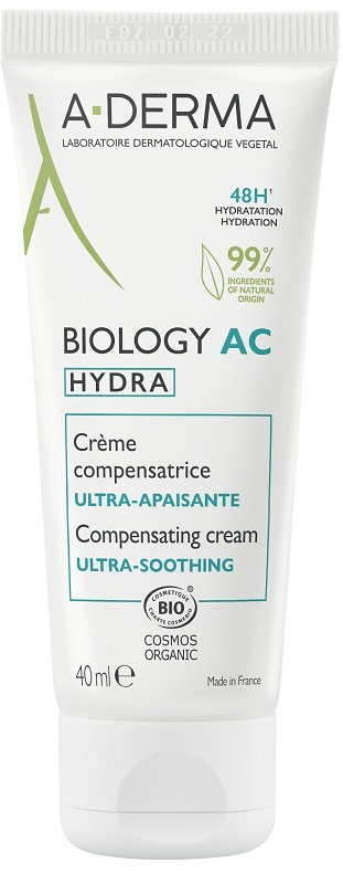 ADERMA BIOLOGY AC HYDRA CREMA COMPENSATRICE ULTRA LENITIVA 40 ML - farmascienza.it