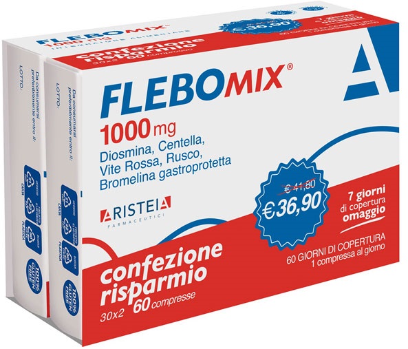 FLEBOMIX 1000 MG 60 COMPRESSE BI-PACK - farmascienza.it