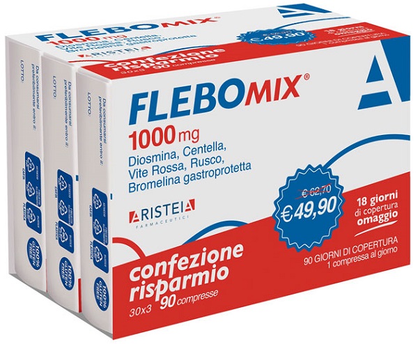 FLEBOMIX 1000 MG 90 COMPRESSE TRI-PACK - farmascienza.it