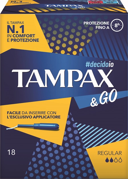 TAMPAX &GO REGULAR 18 PEZZI - farmascienza.it