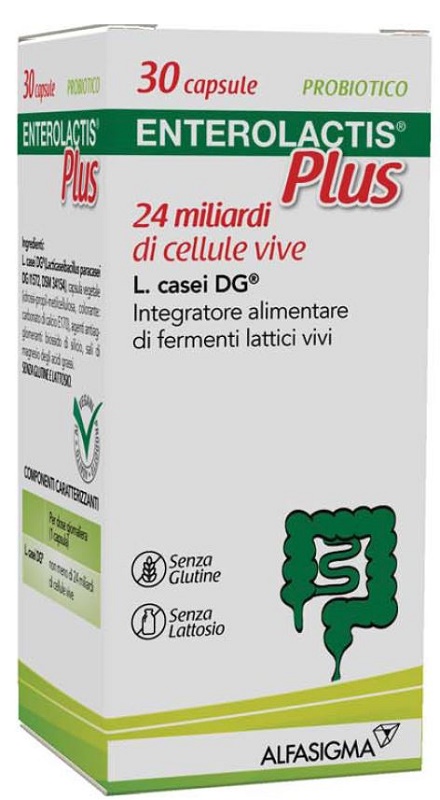 ENTEROLACTIS PLUS 30 CAPSULE - farmascienza.it