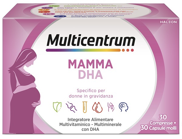 MULTICENTRUM MAMMA DHA 30 COMPRESSE + 30 CAPSULE - farmascienza.it